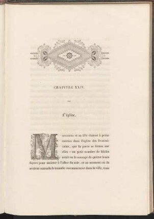 Chapitre XXIV. - L'eglise.