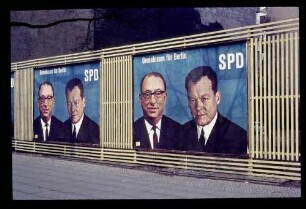 Wahlplakat SPD 18.2.67.