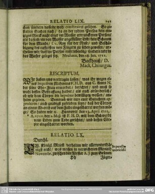 Relatio LX