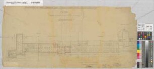 Arnsberg, Bezirksregierung, Hauptgebäude Seibertzstr. 1, Grundriss Erdgeschoss, Vorentwurf