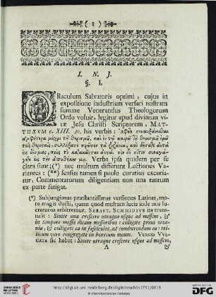§I-XV