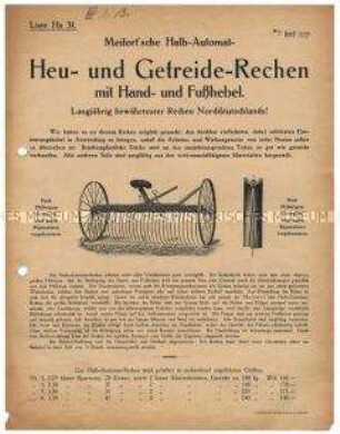 Heu- und Getreiderechen