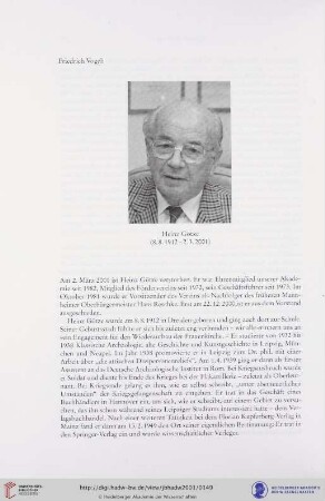 Heinz Götze (8.8.1912 - 2.3.2001)