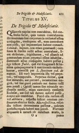 211-219, Titulus XV