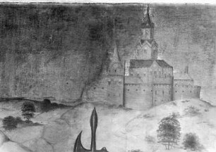 Hauptaltar — Szenen aus dem Leben der Heiligen Nikolaus und Viktor — Szenen aus der Viktorslegende — Festnahme Viktors durch den Kaiser