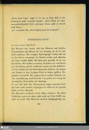 Schlechte Reise