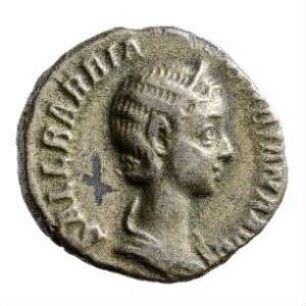 Münze, Denar, 225 - 227 n. Chr.