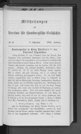 No. 2, 1885. Februar.