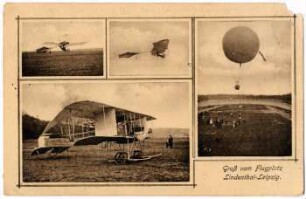 Gruß vom Flugplatz Lindenthal-Leipzig