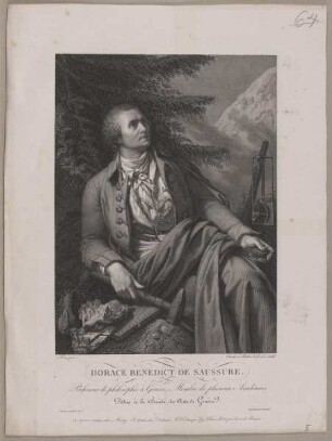 Bildnis des Horace Bénédict de Saussure