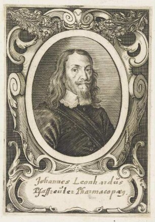 Bildnis des Johannes Leonhardus Pfaffreuter