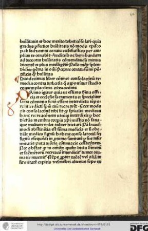 Duodecimus liber continet consolationum remedia oportuna contra turbativa que opponuntur studio contemplationis et devotionis.