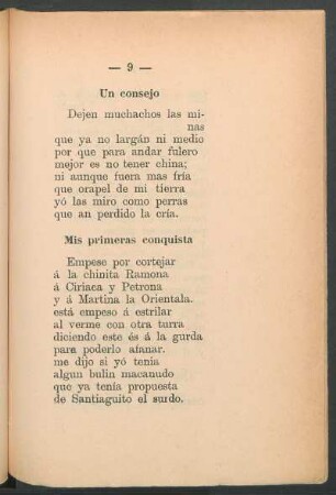 Un consejo