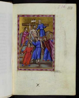 110r, Die Kreuzabnahme