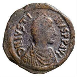 Münze, Follis, 518 - 522