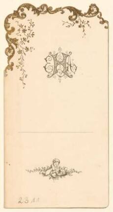 Menükarte : Menü (HochzeitsMenü)
