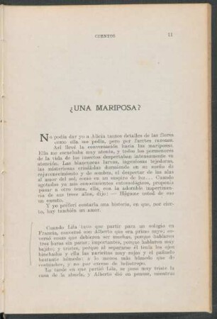 ¿Una mariposa?