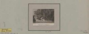 Ansicht vom Liebethaler Grund, Kupferstich, 1794 : Wasserfall im Liebethale / Günther fec. - [Leipzig] , [1794]. - 1 Kunstbl. : Kupferst. ; 10 x 7 cm