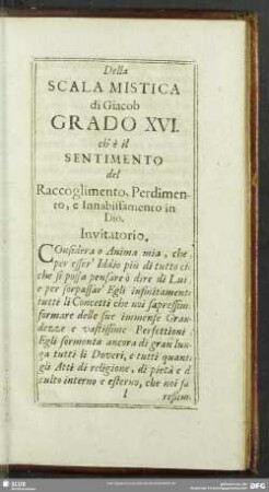 Grado XVI