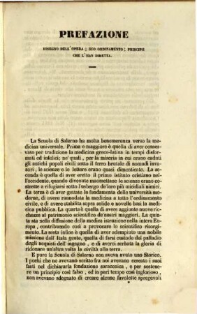 Collectio Salernitana : ossia documenti inediti, e trattati di medicina appartenenti alla scuola medica salernitana. 1