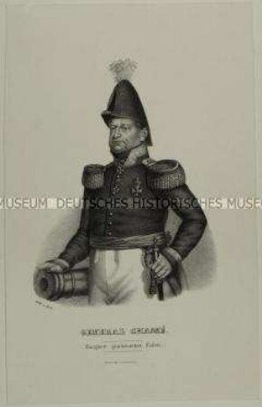 Porträt des niederländischen Generals David Hendri Chassé