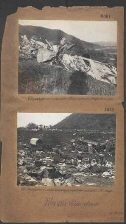 Ein Karphatental nach dem eiligen rumänischen Rückzuge