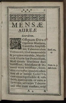 Mensae Aureae