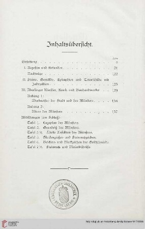 Inhaltsübersicht
