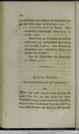 Zehntes Kapitel. Von Gemüthsstimmungen und Leidenschaften