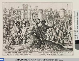 Eroberung von Carthagena in Spanien