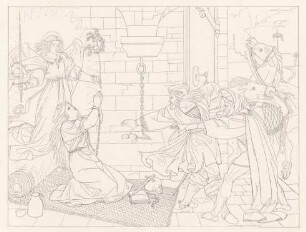 Faust bei Gretchen im Kerker