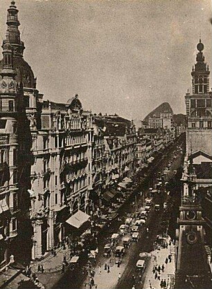 Rio de Janeiro, Avenida Rio Branco, Blick in Richtung Zuckerhut