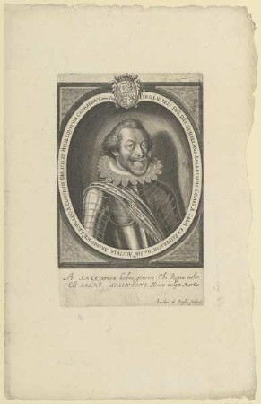 Bildnis des Gvilielmus Salentinus Comes a Salm et Reifferscheid