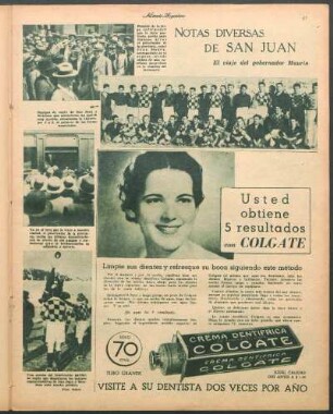 Notas diversas de San Juan [Fotografías] : El viaje del gobernador Maurin