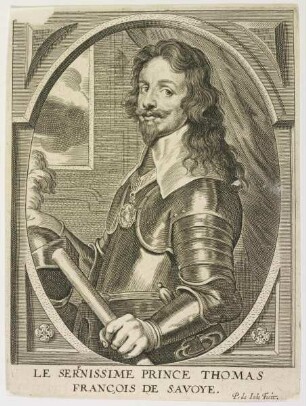 Bildnis des Thomas Francois de Savoye