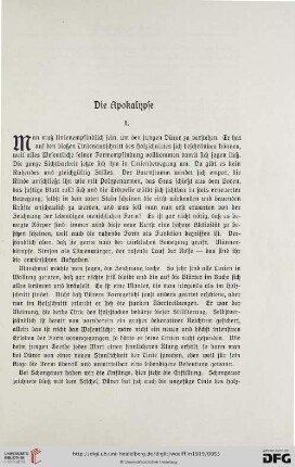 Die Apokalypse