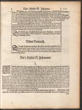 [Ende von: Vorrede auff die drey Epistel S. Johannis]