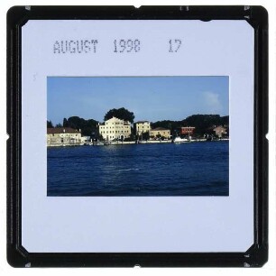 Venedig, Lido : Häuser an der Riviera San Nicolò