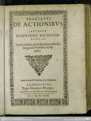 Tractatus de actionibus