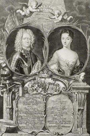 Bogislaw Bodo Graf Flemming und Gemahlin Louise von Wreech