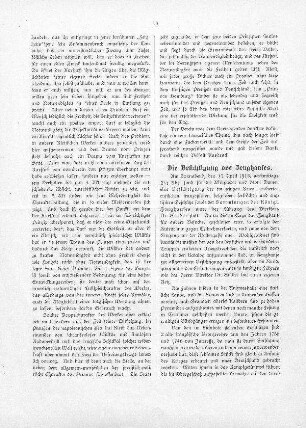 Die Besichtigung des Zeughauses