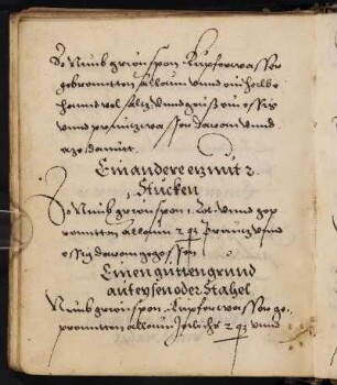 Ein andere etz mit 2 Stuccken; Einen gutten grund auf eyen oder Stahel.