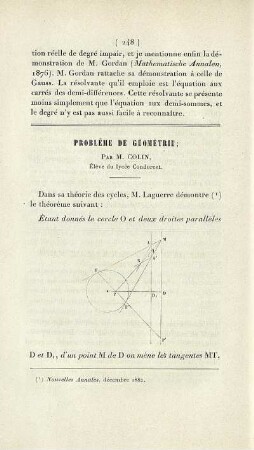 Problème de géométrie.