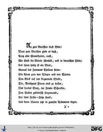Bitte an gute Menschen