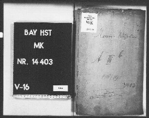 Armeemuseum, Unterakt des Bayer. Generalstabes