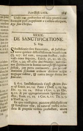 321-340, XXXIX. De Sanctificatione. XL. De Bonis Operibus.