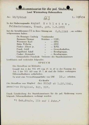 Schleiss, August