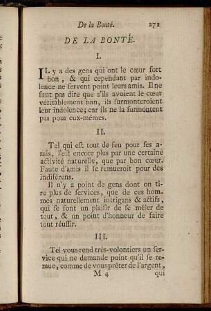 De La Bonté.