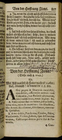 (LI.) Von der Hoffnung Zions.