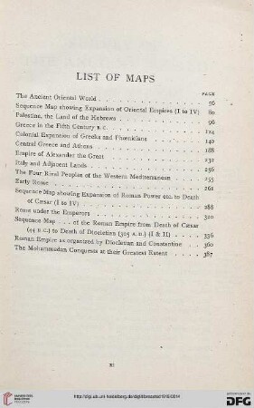 List of maps